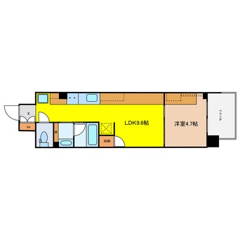 間取図 アーバネックス心斎橋EAST