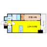 S-RESIDENCE堺筋本町Deux 1LDKの間取り