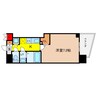 セレニテ本町東リアン 1Kの間取り