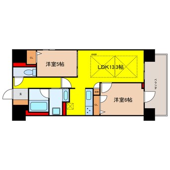 間取図 IBC Residence East