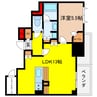 ブランズ大阪松屋町 1LDKの間取り