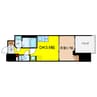 ルフォンプログレ堺筋本町タワーレジデンス 1DKの間取り