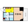 ルフォンプログレ堺筋本町タワーレジデンス 1Kの間取り