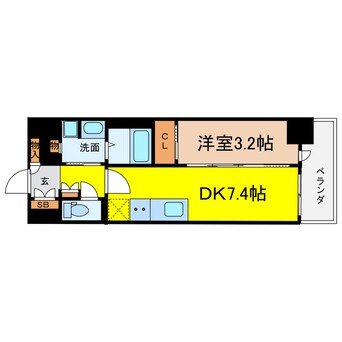 間取図 リビオレゾン靭公園