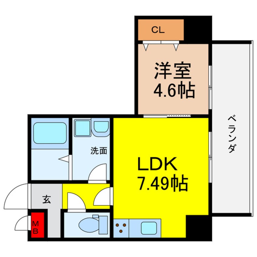 間取図 アートレジデンス上町