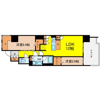 間取図 アーバネックス本町Ⅱ