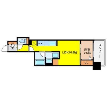 間取図 アーバネックス本町Ⅱ