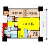 ローレルタワー堺筋本町 3LDKの間取り