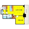 グランドメゾン新梅田タワーTHE　CLUB　RESIDENCE 1LDKの間取り