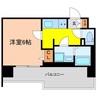エスリードレジデンス梅田グランゲート 1Kの間取り