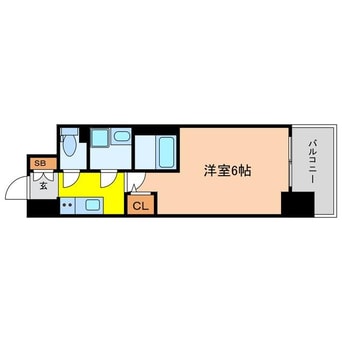 間取図 エスリードレジデンス梅田グランゲート