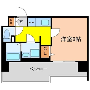 間取図 エスリードレジデンス梅田グランゲート