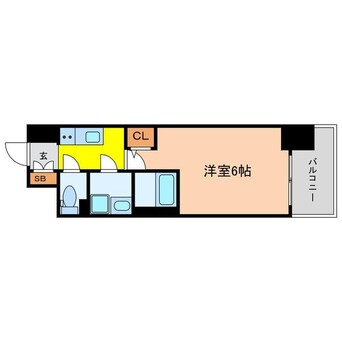 間取図 エスリードレジデンス梅田グランゲート