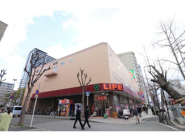 ライフ太融寺店(スーパー)まで495m アーバネックス梅田中崎町Ⅱ