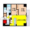 アーバネックス天満橋South 2LDKの間取り
