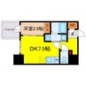コンフォリア・リヴ南森町Ⅱ 1DKの間取り