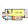 アーバネックス天満橋Front 1LDKの間取り