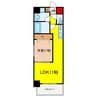 エクレレメディコ天六 1LDKの間取り