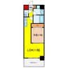 エクレレメディコ天六 1LDKの間取り
