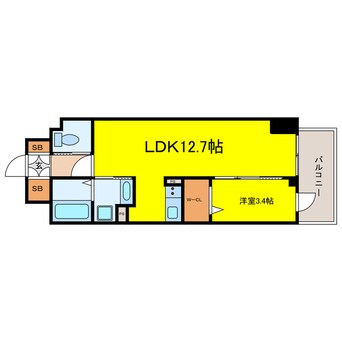 間取図 LaSante梅田北