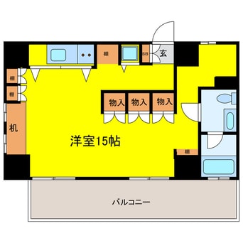 間取図 パークヴィレッジ南堀江