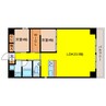 TROVE　TANIMACHI 2LDKの間取り