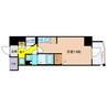 Metrosa谷町六丁目South 1Rの間取り