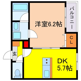 間取図 エスフィールド野江