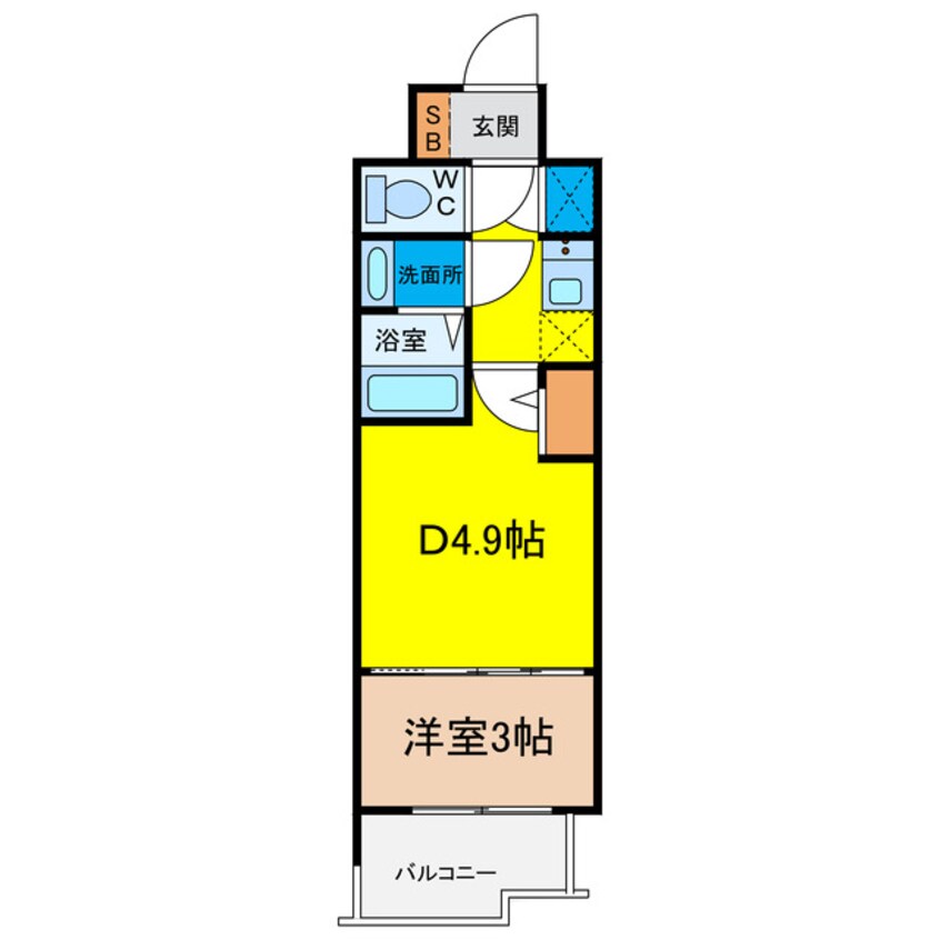間取図 セレニテ東梅田アリエ