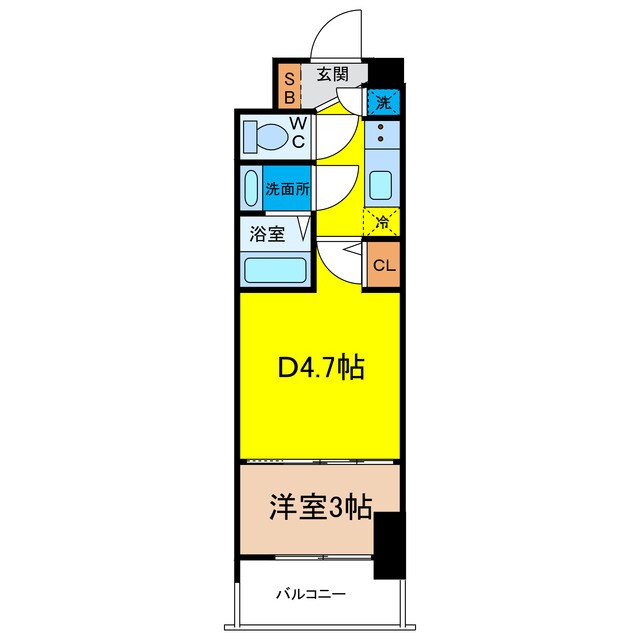 間取り図 セレニテ東梅田アリエ