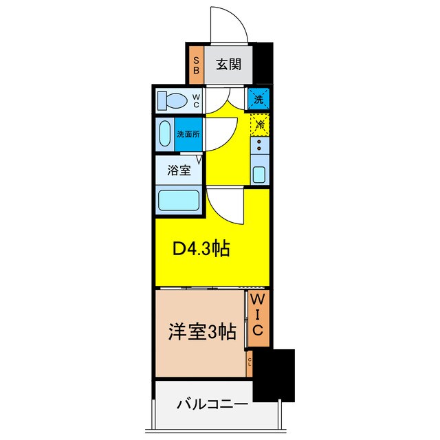 間取り図 セレニテ東梅田アリエ