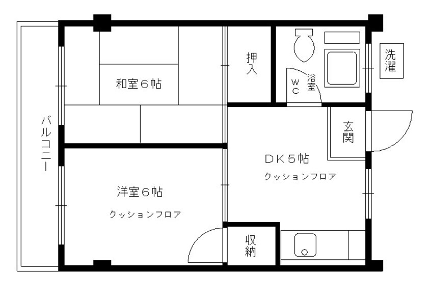 間取図 ハイタウン根岸