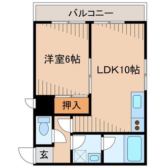 間取図 KOMAGATA MATSUI BLDG