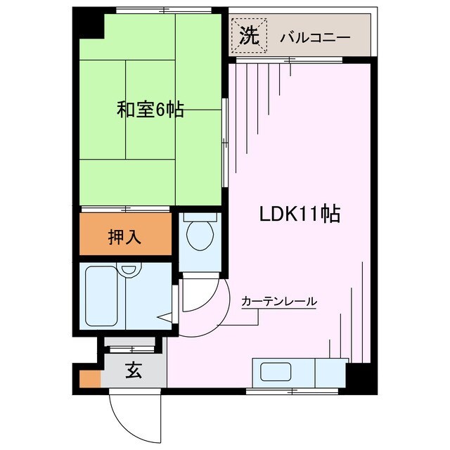 間取り図 カサグランデ・タマキ