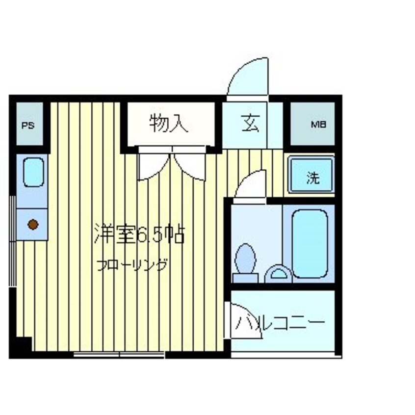 間取図 ハイツ白井