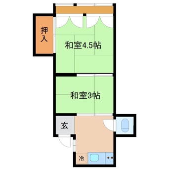 間取図 大内荘