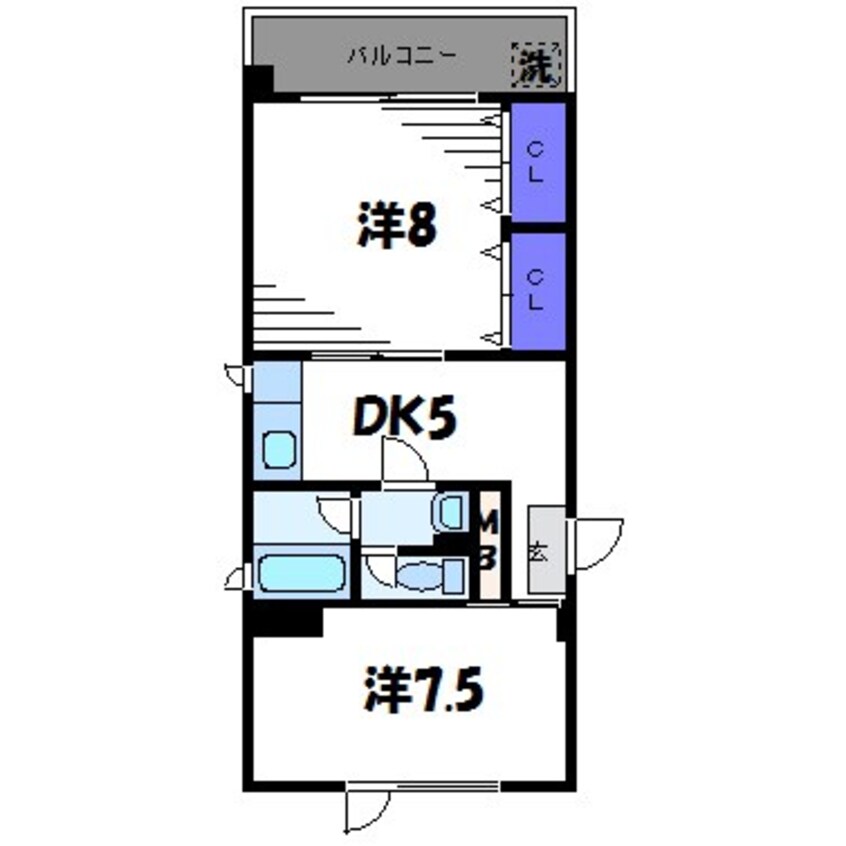 間取図 トヨダビル（雷門）