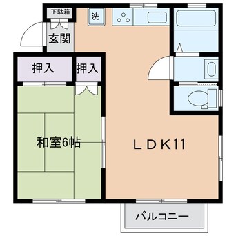 間取図 エガワハイツ