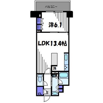 間取図 プレシス浅草雷門