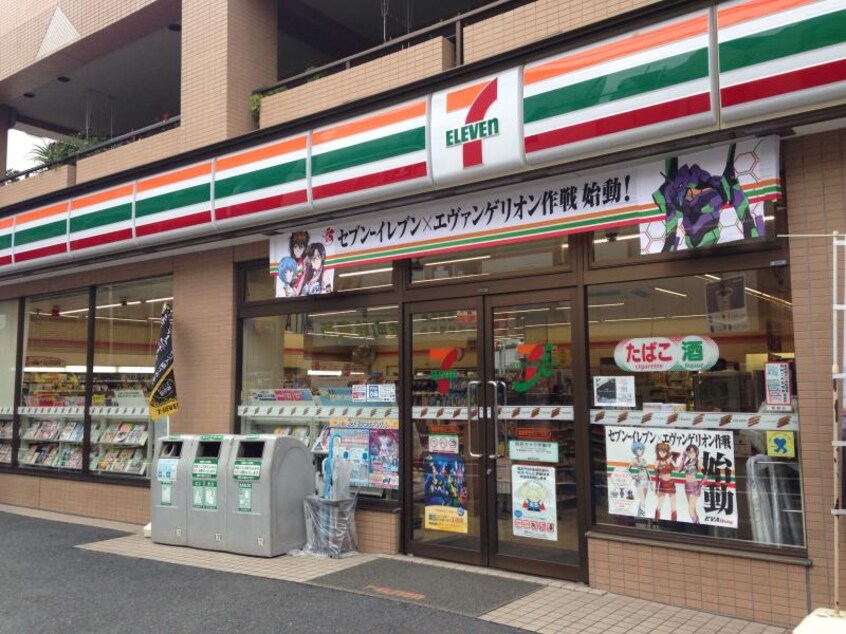 ｾﾌﾞﾝｲﾚﾌﾞﾝ 葛飾四つ木1丁目店(コンビニ)まで522m ハイム・四ツ木