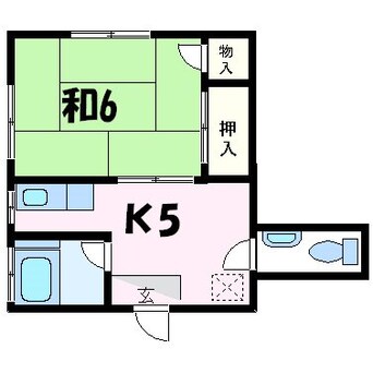 間取図 ハイツ深町