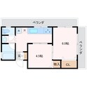 コーポ塚田の間取図