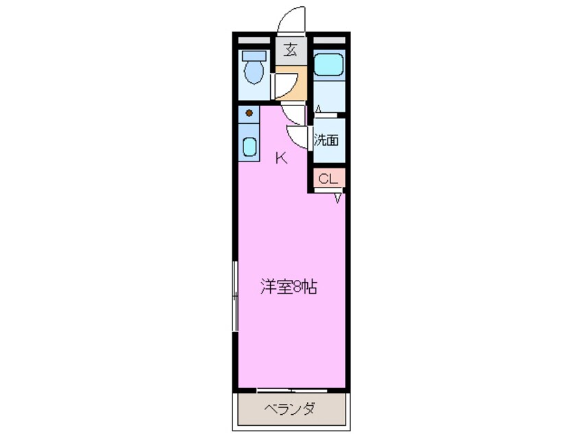 間取図 メゾンラビュット