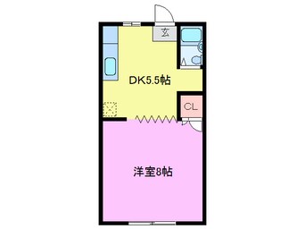 間取図 コーポウィン