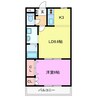 プレシャス 1LDKの間取り