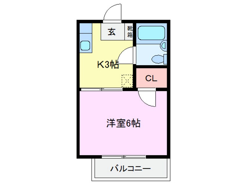 間取図 ＫＡＭＥＨＯＵＳＥ