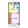 ワンズマンション 1DKの間取り