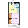 ワンズマンション 1DKの間取り