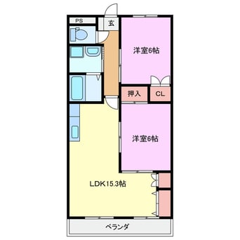 間取図 カーサ・ファミリア