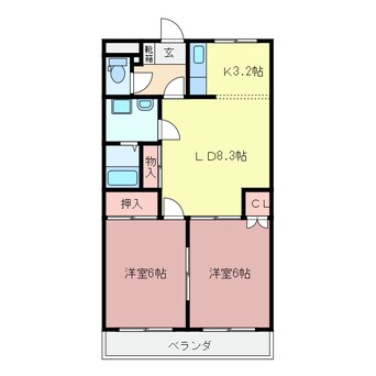 間取図 シャングリラ